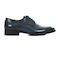 19V69 Men's Leather Dress Shoes Blue