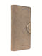 Leather Women's Wallet Classic Brown