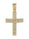 Femeiesc Aur Cruce 14K