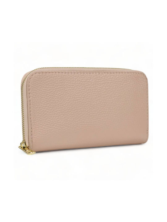 Passaggio Leather Large Leather Women's Wallet Pink