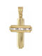 Triantos Gold Cross 14K Ματ