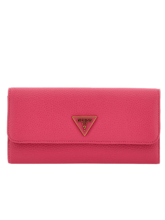 Guess Μεγάλο Γυναικείο Πορτοφόλι Μωβ Guess Μεγάλο Γυναικείο Πορτοφόλι Μωβ