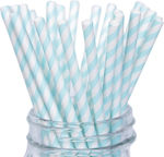 Biodegradable Drinking Straws White 100pcs