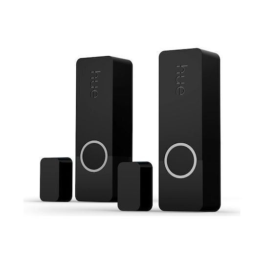 Philips Hue Secure Wireless Contact Sensor ZigBee & Hue Bridge 70x22x20mm 2 Pieces