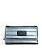 Large Women's Wallet Classic Silver