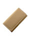 Large Leather Women's Wallet Classic Beige