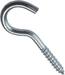Βίδα Γάντζος Inox με Διάμετρο M4.4 και Μήκος 50mm M8706 Βίδα Γάντζος Inox με Διάμετρο M4.4 και Μήκος 50mm M8706