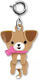 Charm Ιt Παιχνίδι Κόσμημα Swivel Puppy Charm