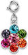 Charm Ιt Jewelry Game Rainbow Daisy Charm