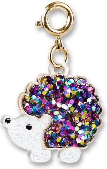 Charm Ιt Jewelry Game Gold Glitter Hedgehog Charm