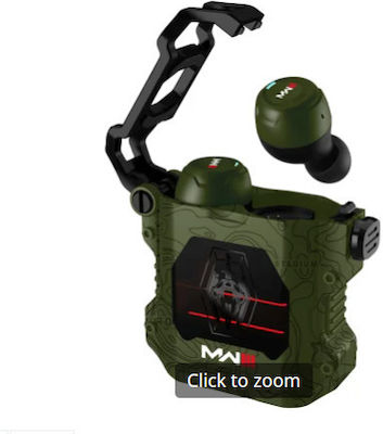 OTL 4G MW3 In-ear Bluetooth Handsfree Căști cu Carcasă de Încărcare Olive Camo