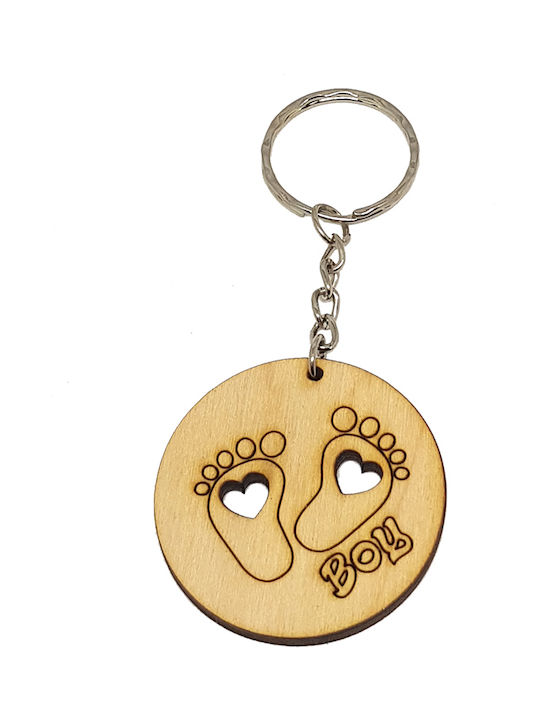 Woodseason Keychain Wooden