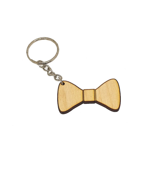 Woodseason Keychain Lemn