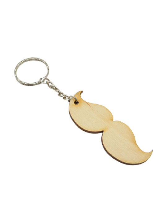 Keychain Lemn