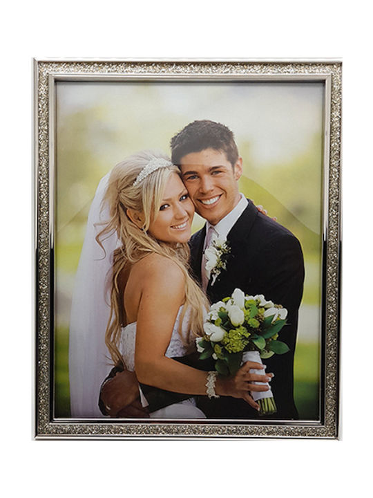 Karvounis Metallic Photo Frame with Silver Frame