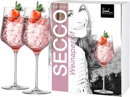 Eisch Set Gläser Cocktail/Trinken aus Glas 620ml 2Stück