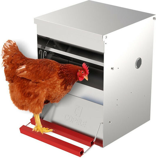 Copele Automatic Metal Feeder for Chickens and Poultry 41cm.