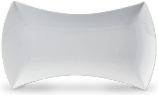 Schonwald Germany Servierplatte Oval Porzellan Weiß 1Stück