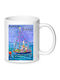 Christmas Mug Ceramic White 1pcs