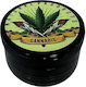 Τριφτησ-grinder Πλαστικος 55 Χ 35mm 3 Θεσεων Διαφορα Σχεδια Μαυρος