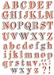 Stamperia Stencil Letters