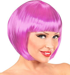 Carnival Wig Square Purple