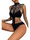 Dupu Sexy Bodysuit Schwarz