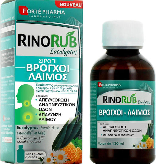 Forte Pharma RinoRub Σιρόπι για Παιδιά για Ξηρό και Παραγωγικό Βήχα 120ml
