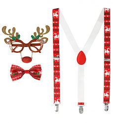 Christmas Reindeer Glasses