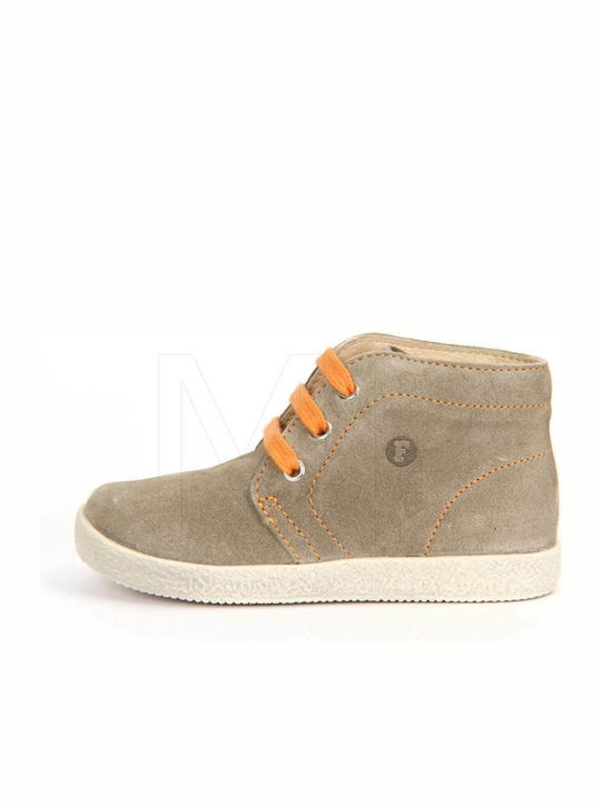 Falcotto Kids Suede Boots Beige