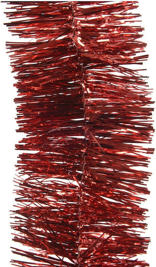 Decoris Christmas Ribbon Red 270x7.5cm 1pc