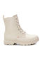 Kids Boots with Laces Ecru