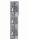 LiebeQueen Weihnachtliche Farbband Plastik Gray 900x5.5cm 1Stück