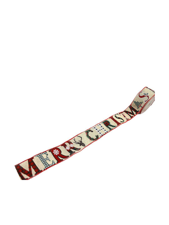 Kappa Decor Χριστουγεννιάτικη Лента Merry Christmas 1бр