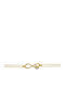 VTJ Women's Bracelet with design Infinity made of Silver Gold Plated