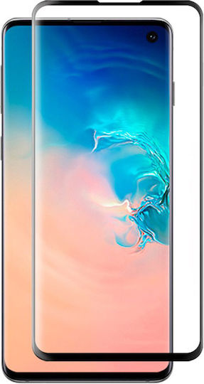 9h 0.26mm Adeziv complet Full Face Tempered Glass Negru (Huawei Y6 2019)