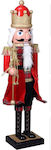 Plastic Christmas Nutcracker with Music