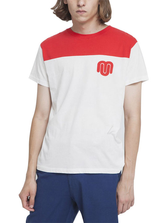 Thinking Mu Men's Short Sleeve T-shirt Red