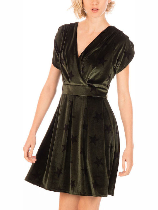 Minueto Kleid Abend Khaki