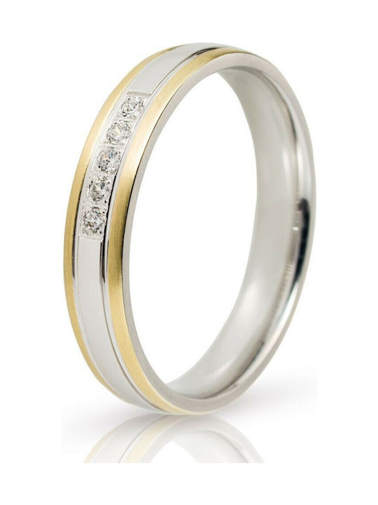 Wedding Ring Bicolour