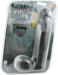 Topco Sales Ρεαλιστικό Dildo Μαύρο 18cm