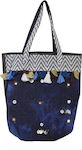 Fabric Beach Bag Blue