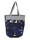 Fabric Beach Bag Blue