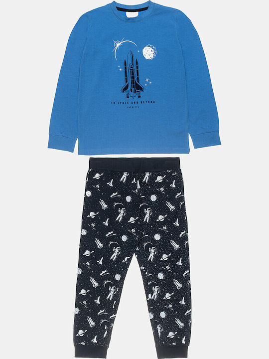 Alouette Kinder Schlafanzug Winterlich Gray