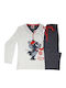 Admas Kids' Pajamas Winter Gray