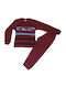 Bonito Kids' Pajamas Winter burgundy Movement