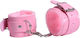 Handschellen in Rosa Farbe