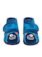 Kinderhausschuhe Stiefel Blau