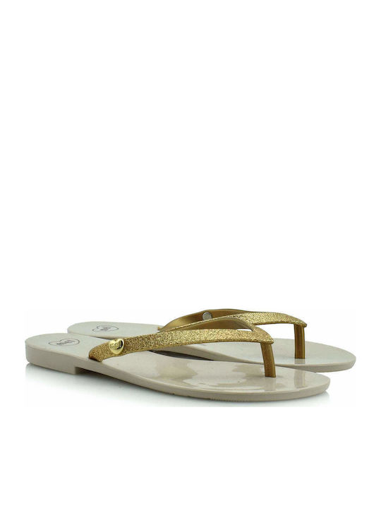 Mel Flip Flops Gold