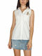 Migle + Me Women's Sleeveless Shirt White